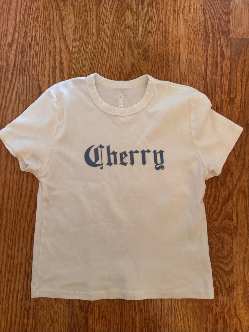 Cherry LA crop top